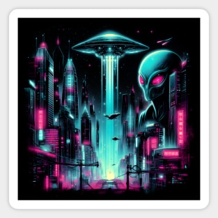 Neon Intrusion: The Alien City Magnet